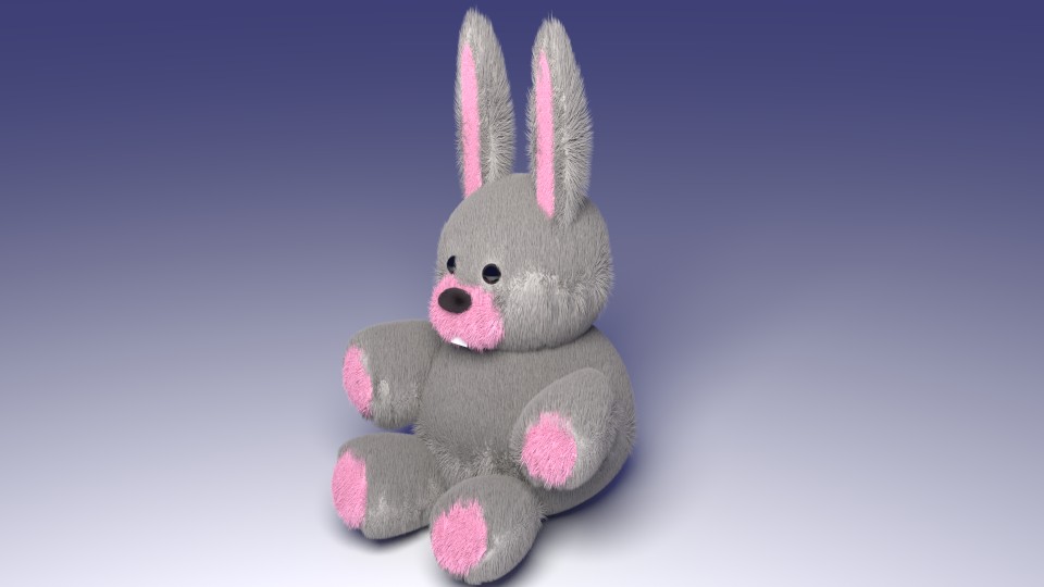 fluffy bunny preview image 1
